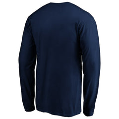 Men's Navy Tampa Bay Rays Team Heart & Soul Long Sleeve T-Shirt T-shirts
