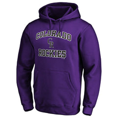 Colorado Rockies Heart & Soul Pullover Hoodie - Purple Hoodies