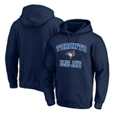 Toronto Blue Jays Fanatics MTO Label Heart & Soul Pullover Hoodie - Navy Hoodies
