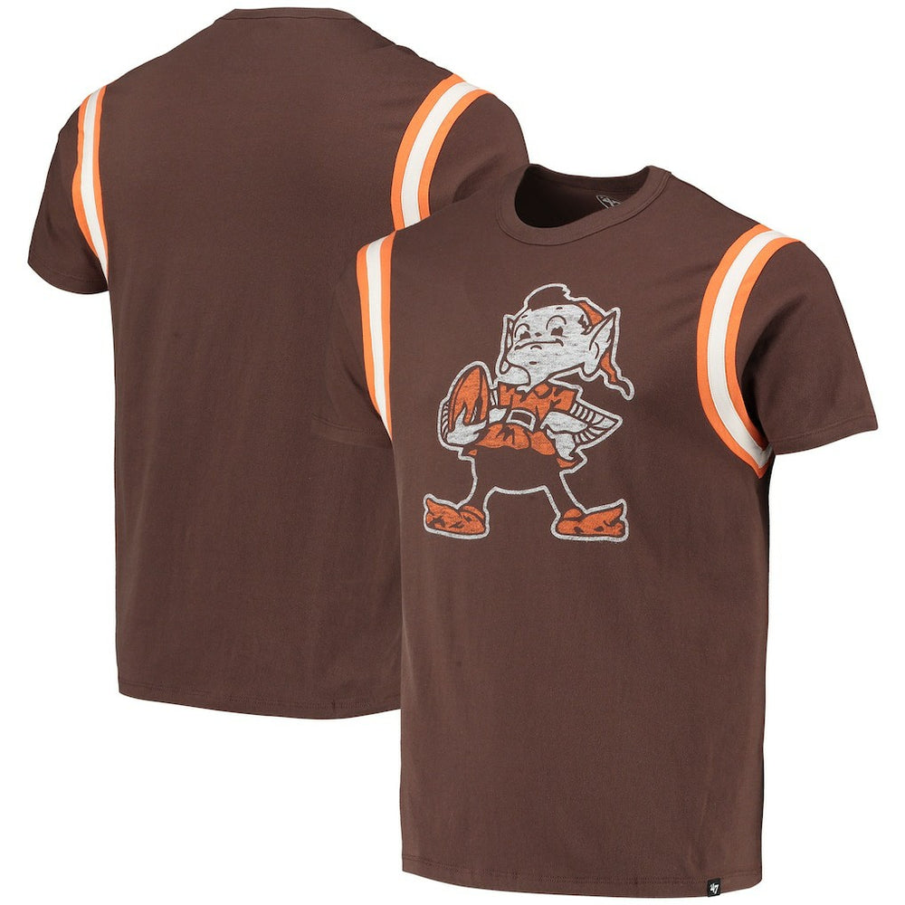 Cleveland Browns '47 Premier Point T-Shirt Brown