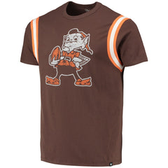 Cleveland Browns '47 Premier Point T-Shirt Brown
