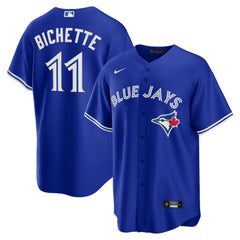MLB Bo Bichette Toronto Blue Jays Nike Alternate 2 Replica Jersey - Rush Blue