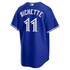 MLB Bo Bichette Toronto Blue Jays Nike Alternate 2 Replica Jersey - Rush Blue