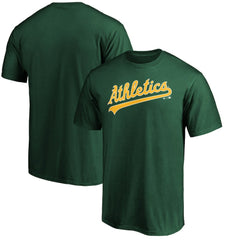 Athletics Official Wordmark Team T-Shirt - Green T-shirts
