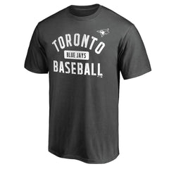 Toronto Blue Jays Iconic Primary Pill T-Shirt - Charcoal T-shirts