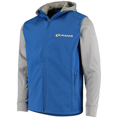 Los Angeles Rams Dunbrooke Alpha Full-Zip Jacket Royal/Gray