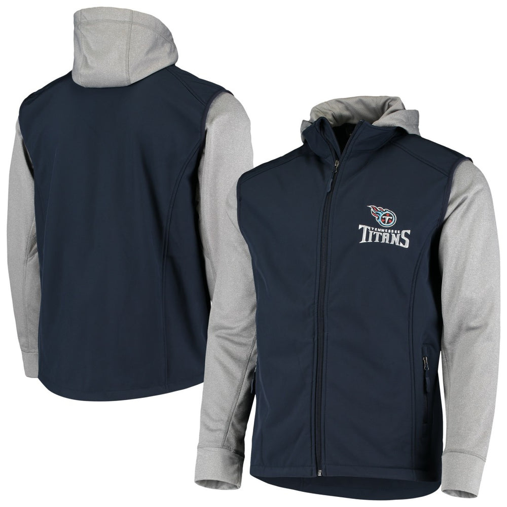 Tennessee Titans Dunbrooke Alpha Full-Zip Jacket Navy/Gray