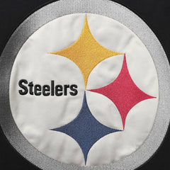 Pittsburgh Steelers '47 Lacer V-Neck Pullover Hoodie Black/Gold