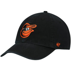 Baltimore Orioles '47 Clean Up Adjustable Hat - Black Hats