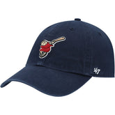 San Diego Padres '47 Logo Cooperstown Collection Clean Up Adjustable Hat - Navy Hats