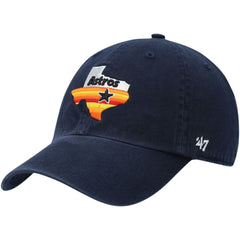 Houston Astros '47 1984 Logo Cooperstown Collection Clean Up Adjustable Hat - Navy Hats