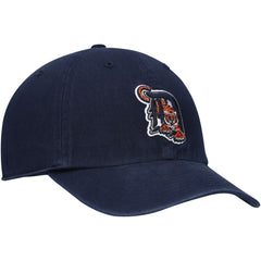 Detroit Tigers '47 Logo Cooperstown Collection Clean Up Adjustable Hat - Navy Hats