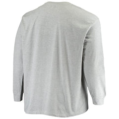 Los Angeles Rams Big & Tall Practice Long Sleeve T-Shirt Heathered Gray