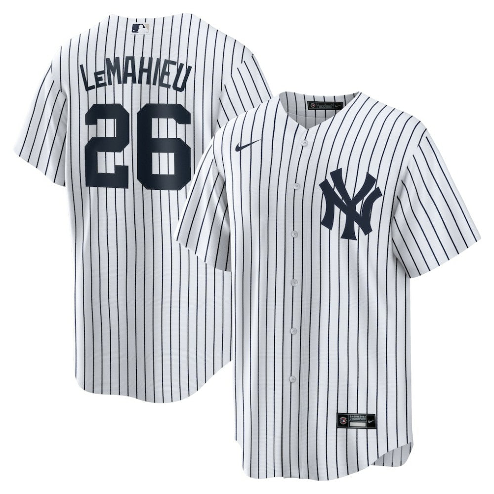 MLB DJ LeMahieu New York Yankees Nike Home Replica Jersey - White