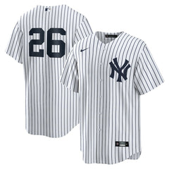MLB DJ LeMahieu New York Yankees Nike Home Replica Player Name Jersey - White