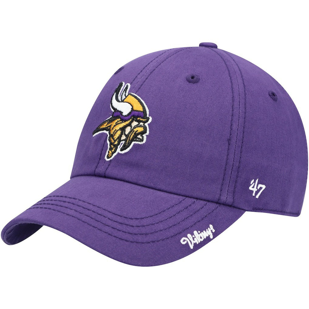 Minnesota Vikings '47 Women's Miata Clean Up Primary Adjustable Hat Purple