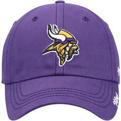 Minnesota Vikings '47 Women's Miata Clean Up Primary Adjustable Hat Purple