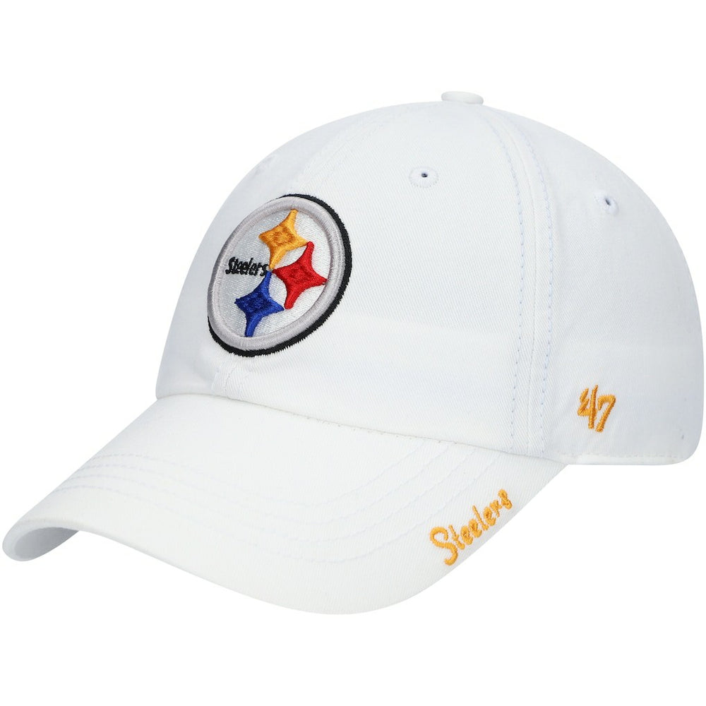 Pittsburgh Steelers '47 Women's Miata Clean Up Logo Adjustable Hat White