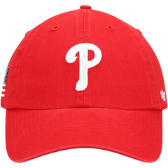 Philadelphia Phillies '47 Heritage Clean Up Adjustable Hat - Red Hats