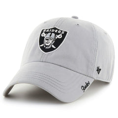Las Vegas Raiders '47 Women's Miata Clean Up Secondary Adjustable Hat Silver
