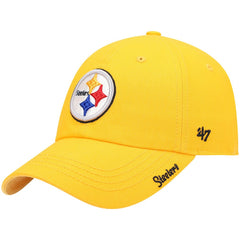Pittsburgh Steelers '47 Women's Miata Clean Up Secondary Adjustable Hat Gold