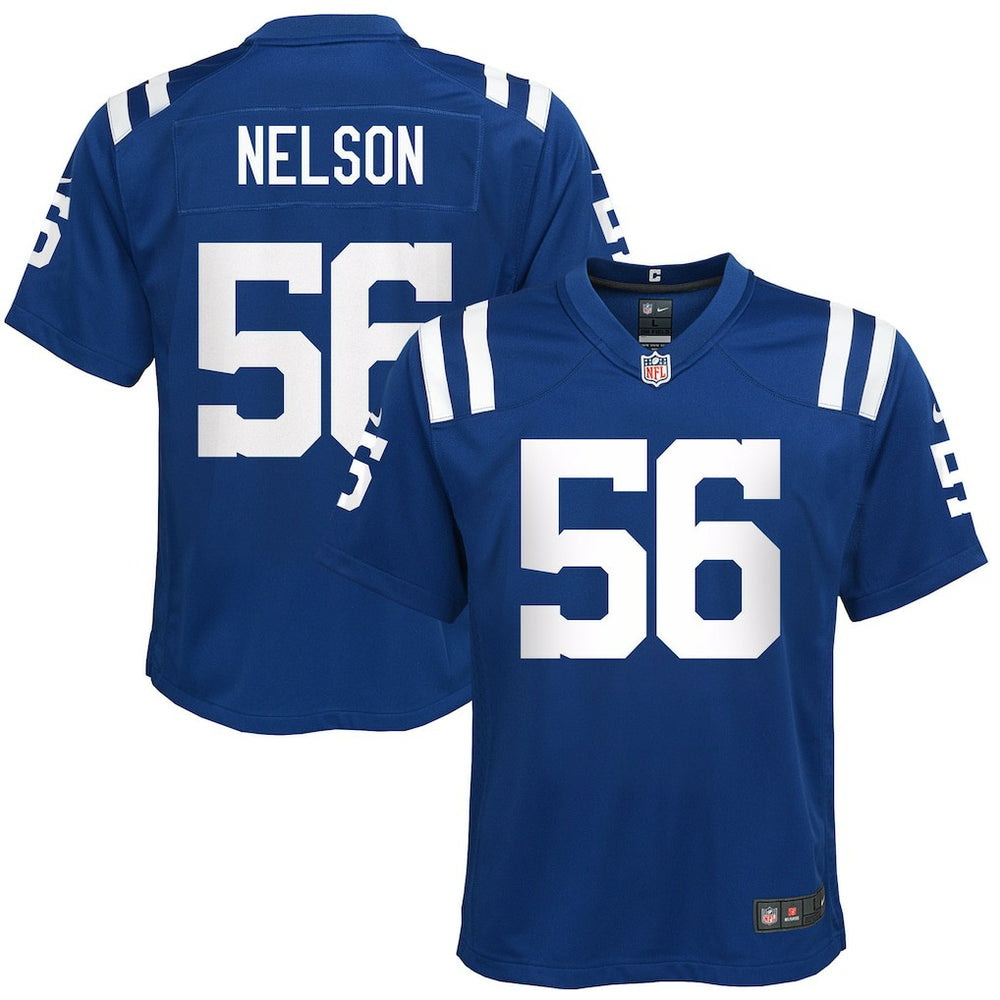NFL Quenton Nelson Indianapolis Colts Youth Game Jersey - Royal