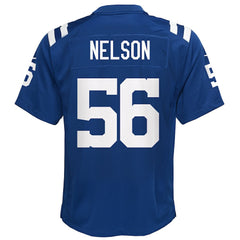 NFL Quenton Nelson Indianapolis Colts Youth Game Jersey - Royal
