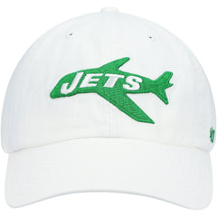 New York Jets '47 Clean Up Adjustable Hat White