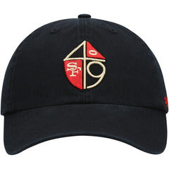 San Francisco 49ers '47 Clean Up Adjustable Hat Black