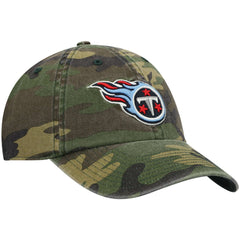 Tennessee Titans '47 Woodland Clean Up Adjustable Hat Camo