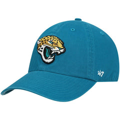 Jacksonville Jaguars '47 Secondary Clean Up Adjustable Hat Teal