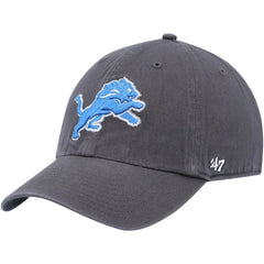 Detroit Lions '47 Secondary Clean Up Adjustable Hat Charcoal