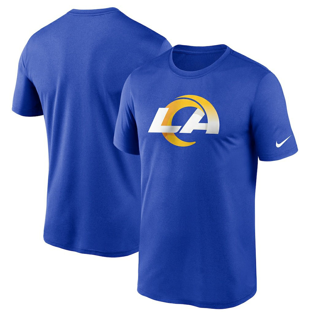 Los Angeles Rams Logo Essential Legend Performance T-Shirt Royal