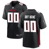 NFL Atlanta Falcons Custom Game Jersey - Black