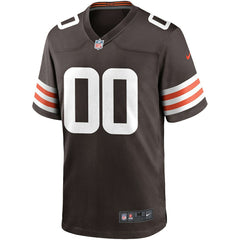 NFL Cleveland Browns Custom Game Jersey - Brown
