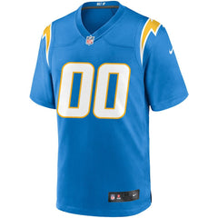 NFL Los Angeles Chargers Custom Game Jersey - Powder Blue