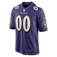 NFL Baltimore Ravens Custom Game Jersey - Purple