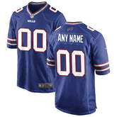 NFL Buffalo Bills Custom Game Jersey - Royal