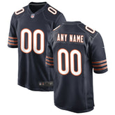 NFL Chicago Bears Custom Game Jersey - Navy