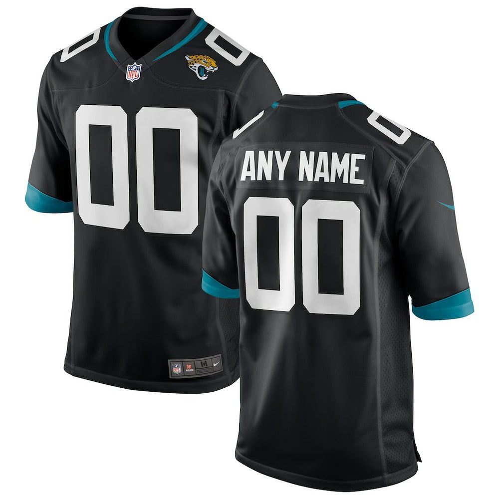 NFL Jacksonville Jaguars Custom Game Jersey - Black