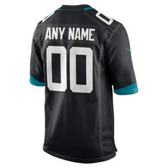NFL Jacksonville Jaguars Custom Game Jersey - Black