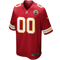 NFL Kansas City Chiefs Custom Game Jersey - Red