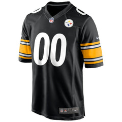 NFL Pittsburgh Steelers Custom Game Jersey - Black