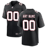 NFL Atlanta Falcons Throwback Custom Game Jersey - Black