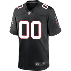 NFL Atlanta Falcons Throwback Custom Game Jersey - Black