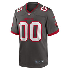 NFL Tampa Bay Buccaneers Alternate Custom Game Jersey - Pewter