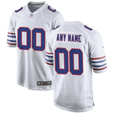 NFL Buffalo Bills Alternate Custom Game Jersey - White