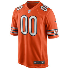 NFL Chicago Bears Alternate Custom Game Jersey - Orange