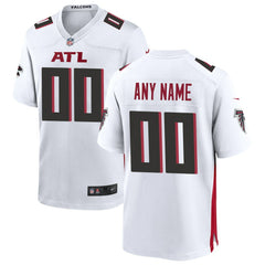NFL Atlanta Falcons Custom Game Jersey - White
