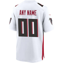 NFL Atlanta Falcons Custom Game Jersey - White